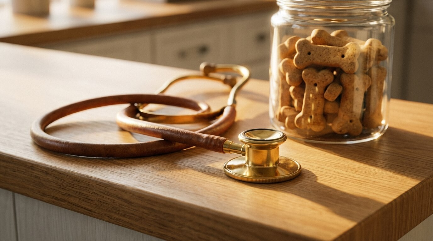 Dierenartspraktijk met gezellige wachtruimte