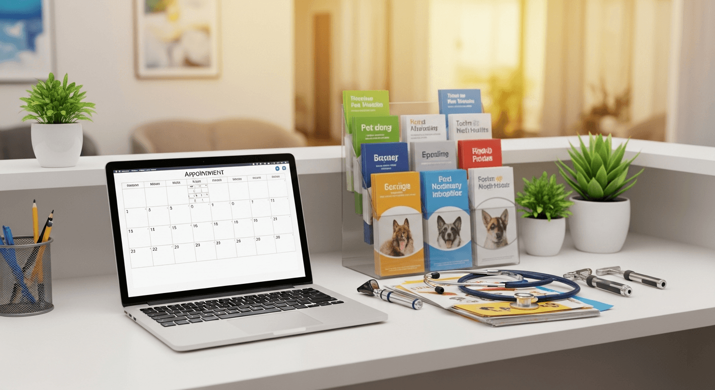 Je dierenartsenwebsite omzetten in een afsprakenmachine