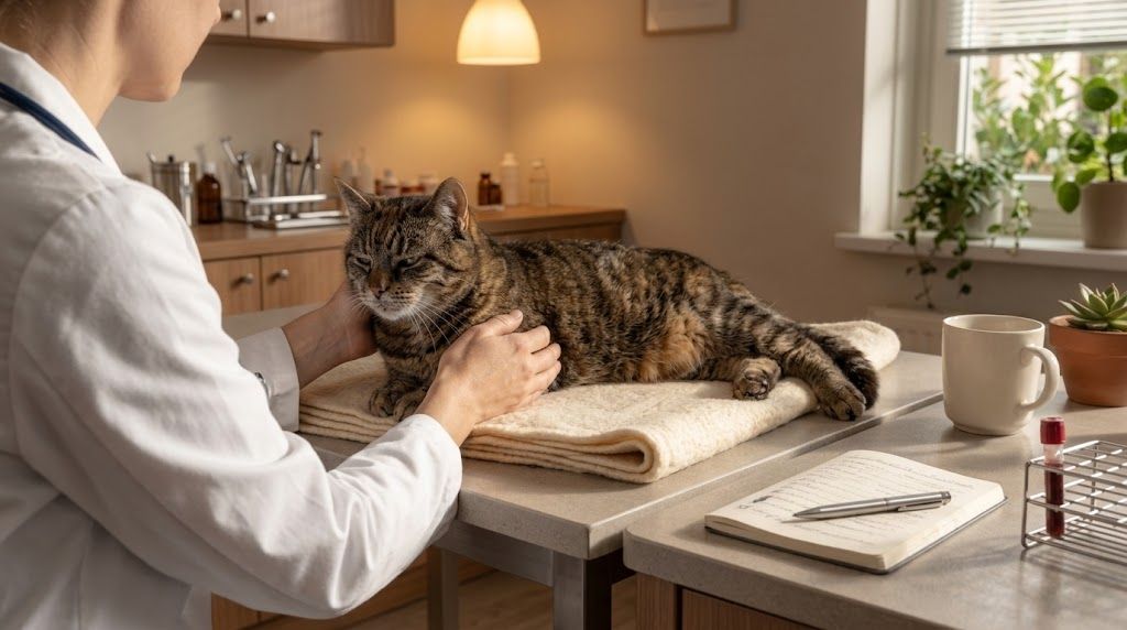 Senioren-zorg programma als dierenarts: 3-tier model