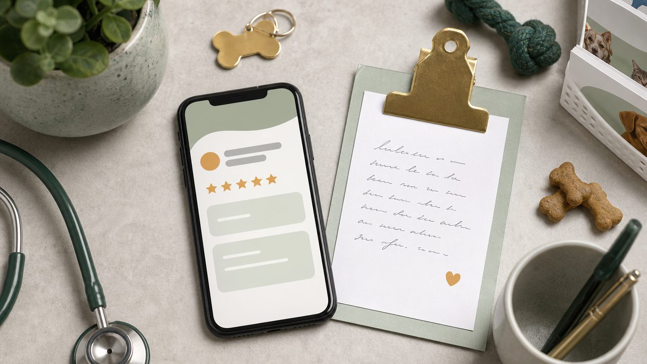 Review pakket voor dierenartsen — NFC kaartjes en software setup