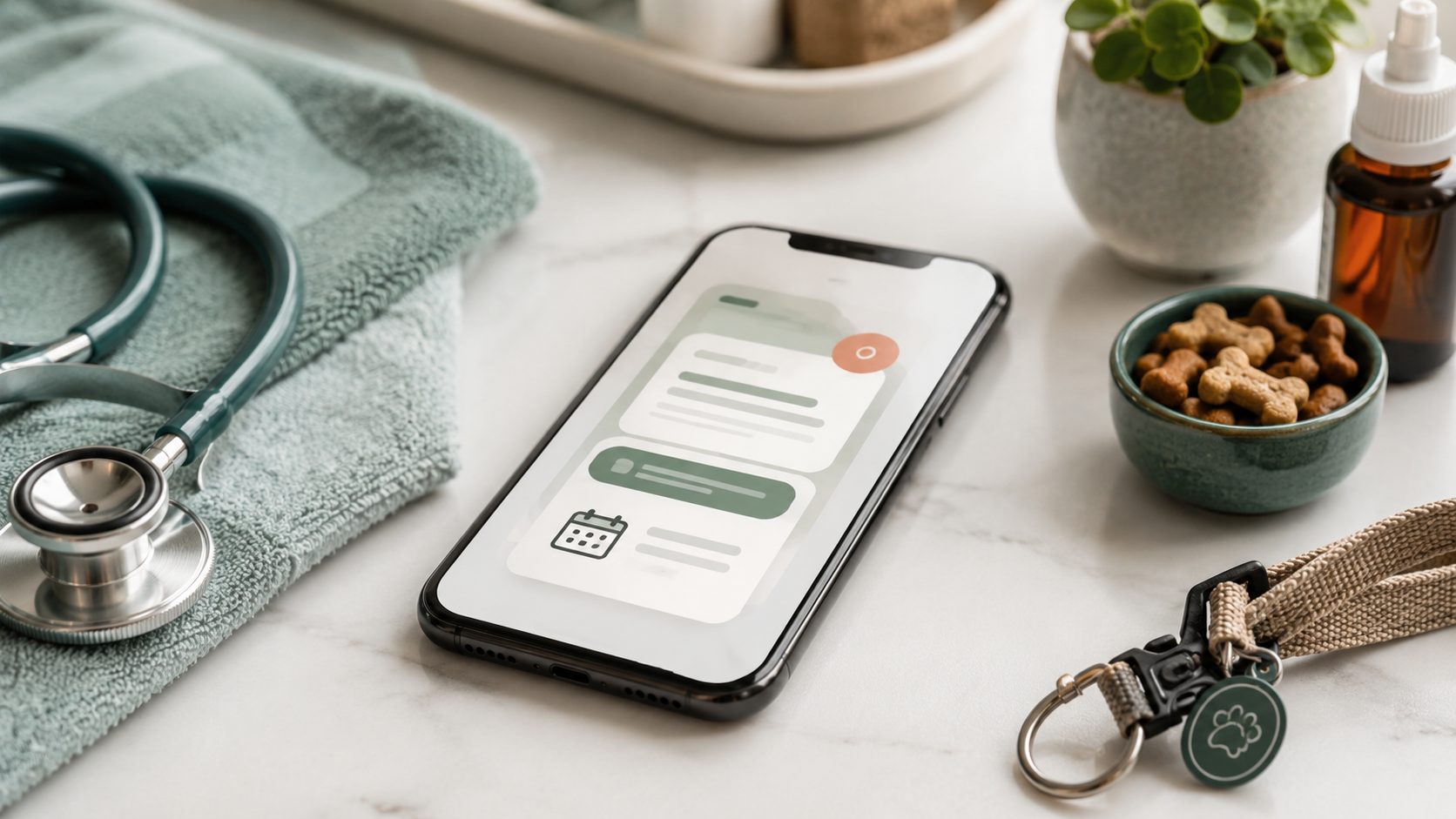 Call-summary van Voice AI telefonist op smartphone